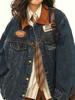 EMMIOL Retro Washed Denim Jacket