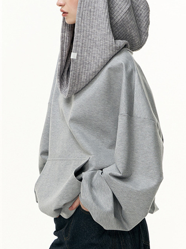 EMMIOL Mamba Cotton Blend Fabric Oversized Long Sleeve