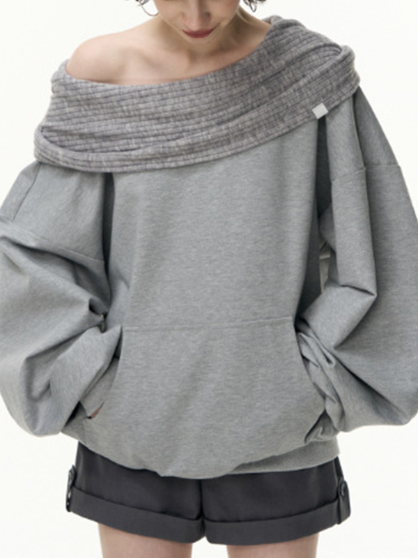 EMMIOL Mamba Cotton Blend Fabric Oversized Long Sleeve