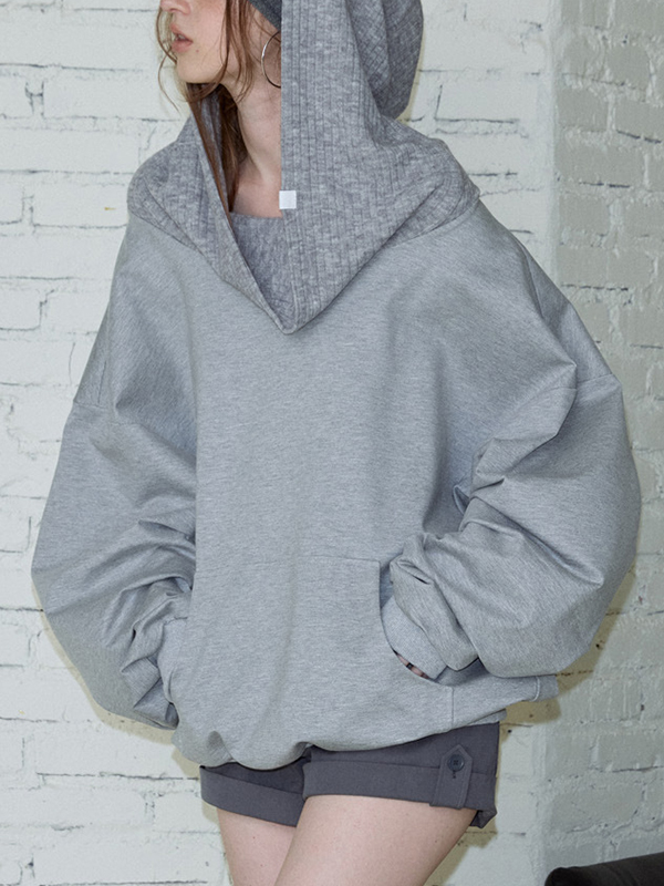 EMMIOL Mamba Cotton Blend Fabric Oversized Long Sleeve