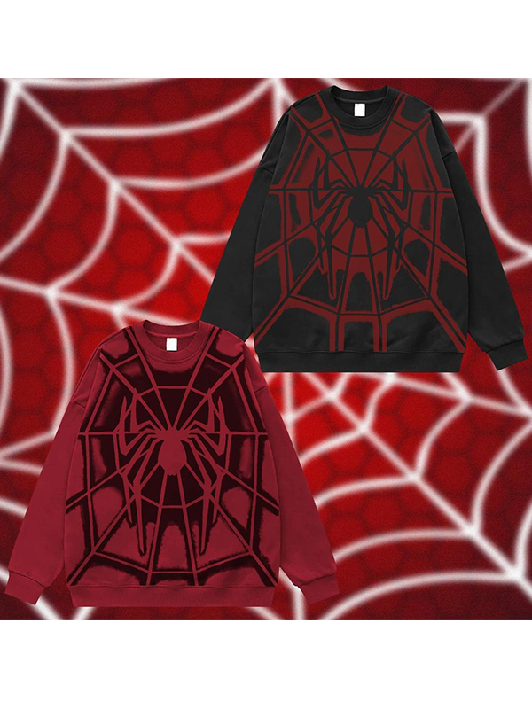 EMMIOL Sweatshirts mit Spider-Man-Print