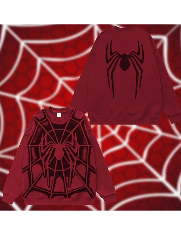 EMMIOL Sweatshirts mit Spider-Man-Print