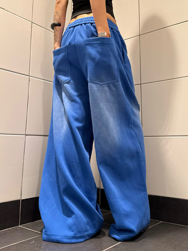 EMMIOL Jogginghose mit Retro-Musterdruck