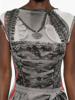 EMMIOL Y2K Functional Prints Maxi Dress