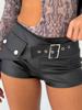 EMMIOL Pantaloncini con cintura di colore scuro