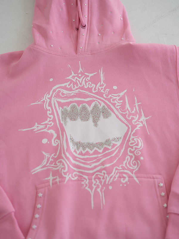 EMMIOL Fallen Stars Strass Hoodie Sweatshirts