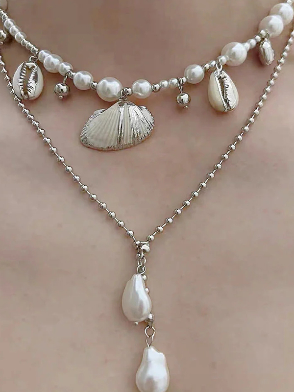 EMMIOL Mermaid Tears Layered Necklace