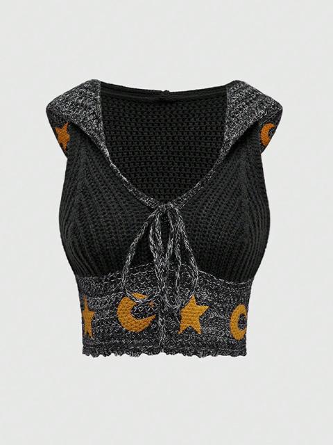 Sudadera con capucha y estampado mágico