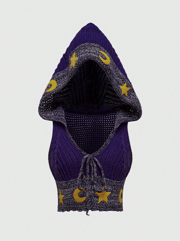 EMMIOL Magic Print Hoodie Tank Top