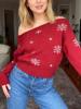 EMMIOL Snowflakes At Christmas Sweaters