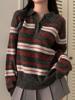 EMMIOL College-Style Stripes Sweaters