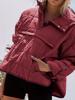 EMMIOL Gesteppte Pullover Puffer Sweatshirts