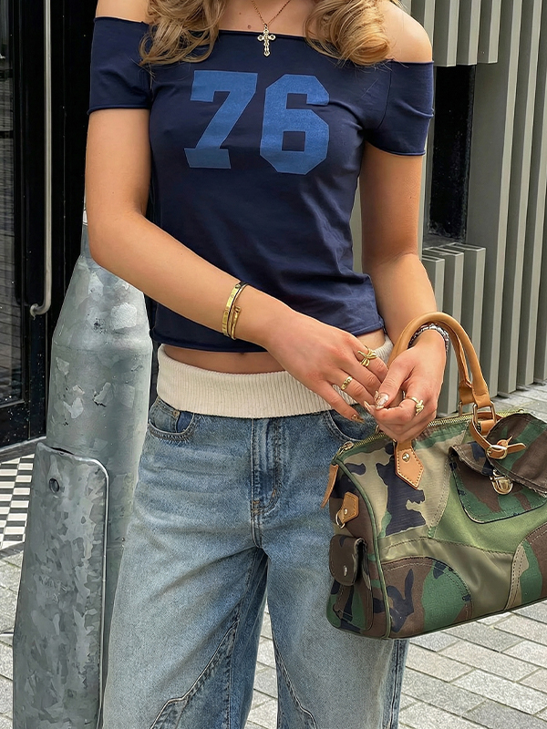 EMMIOL Retro Street Distressed Boyfriendjeans