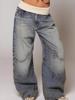 EMMIOL Retro Street Distressed Boyfriend Jeans