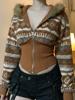 EMMIOL Retro Ethnic Patterns Sweaters