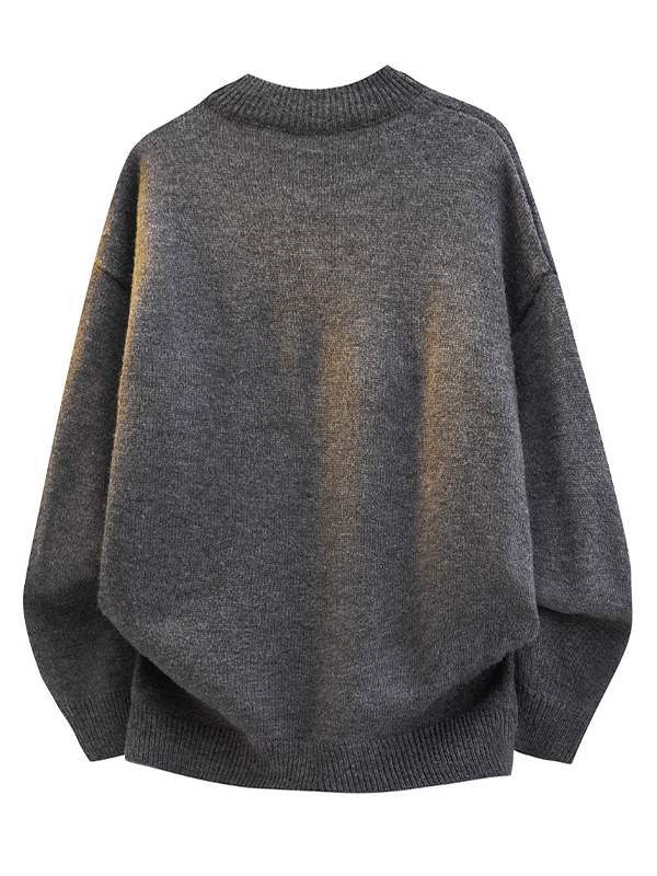 EMMIOL Suéteres estampados estilo universitario