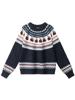 EMMIOL Fair Isle Fruit Stripe Sweaters