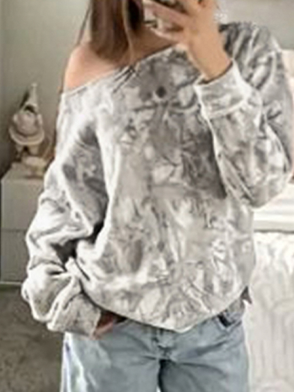 EMMIOL Manica lunga con stampa Dead Branch