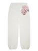 EMMIOL Peach Blossom Embroidery Sweatpants