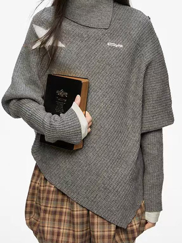 EMMIOL Star Cape Sweaters