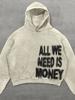 EMMIOL Hip-Hop Slogan Print Sweatshirts