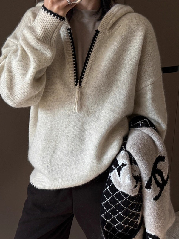 EMMIOL American Vintage Knit Sweatshirts