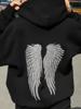 EMMIOL Retro Wings Punk Sweatshirts