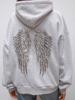 EMMIOL Retro Wings Punk Sweatshirts