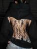 EMMIOL Backless Cutout Lace Sweatshirts