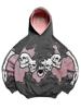 EMMIOL Retro Wings Punk Sweatshirts
