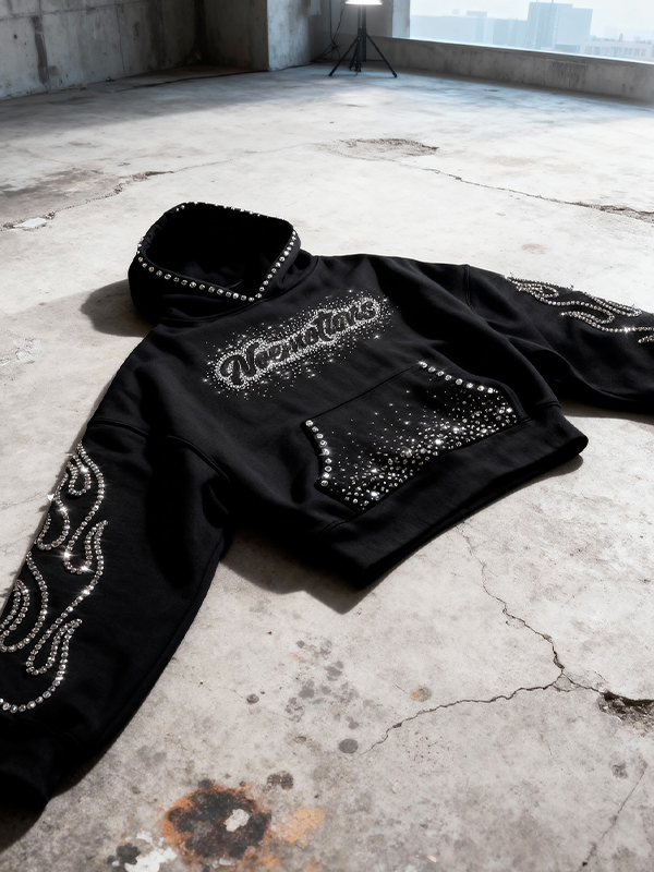 EMMIOL Impresión con espuma de sudaderas de marcas de ropa urbana