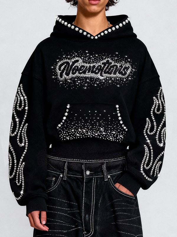 EMMIOL Impresión con espuma de sudaderas de marcas de ropa urbana