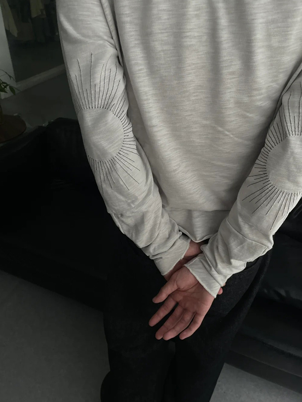 EMMIOL Manica lunga con strass applicati a caldo personalizzati