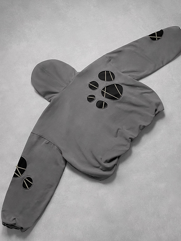 EMMIOL Impresión con espuma de sudaderas de marcas de ropa urbana