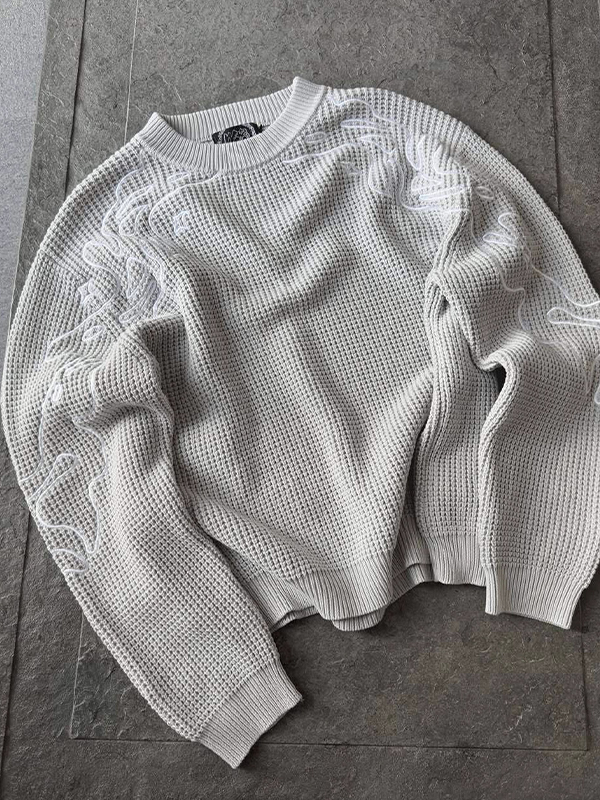 EMMIOL Sudadera con estampado gótico callejero