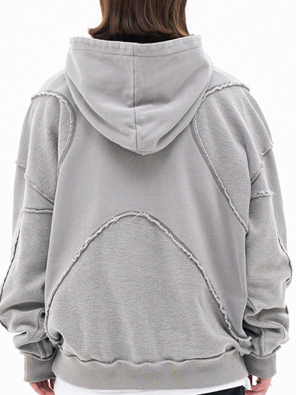 EMMIOL Una sudadera con capucha con diseño anti-coches único