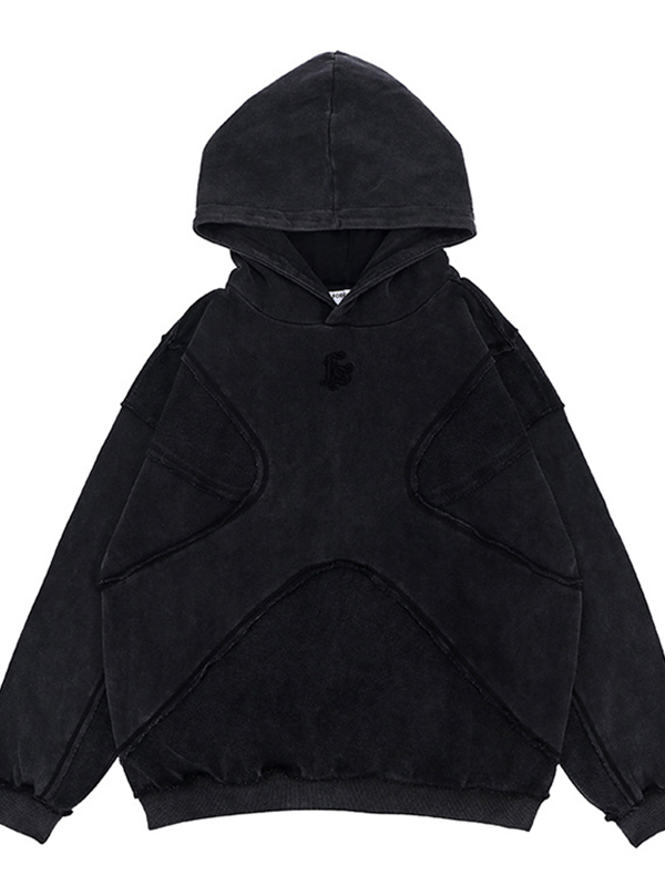 EMMIOL Una sudadera con capucha con diseño anti-coches único