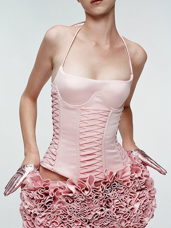 EMMIOL Star Strappy Halter Vest