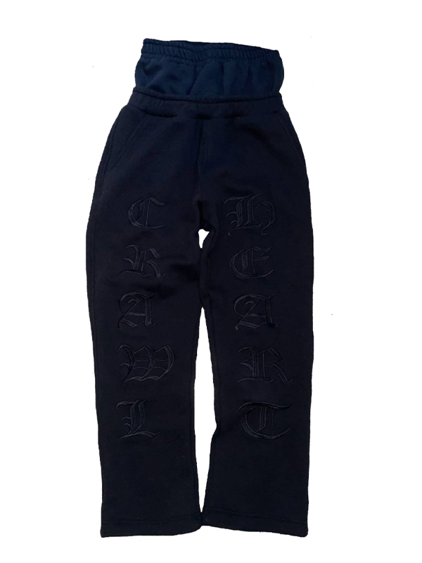 EMMIOL Trendy Embroidered Wide Sweatpants