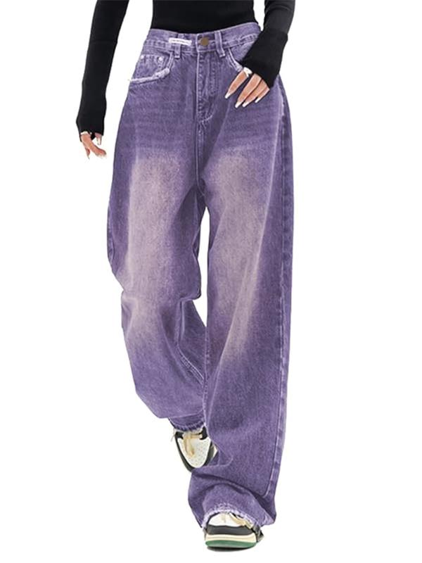EMMIOL Women's Y2K Barrel Baggy Jeans