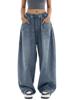 EMMIOL Women's High Rise Baggy Barrel Jeans Y2K Vintage