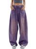 EMMIOL Women's High Rise Baggy Barrel Jeans Y2K Vintage