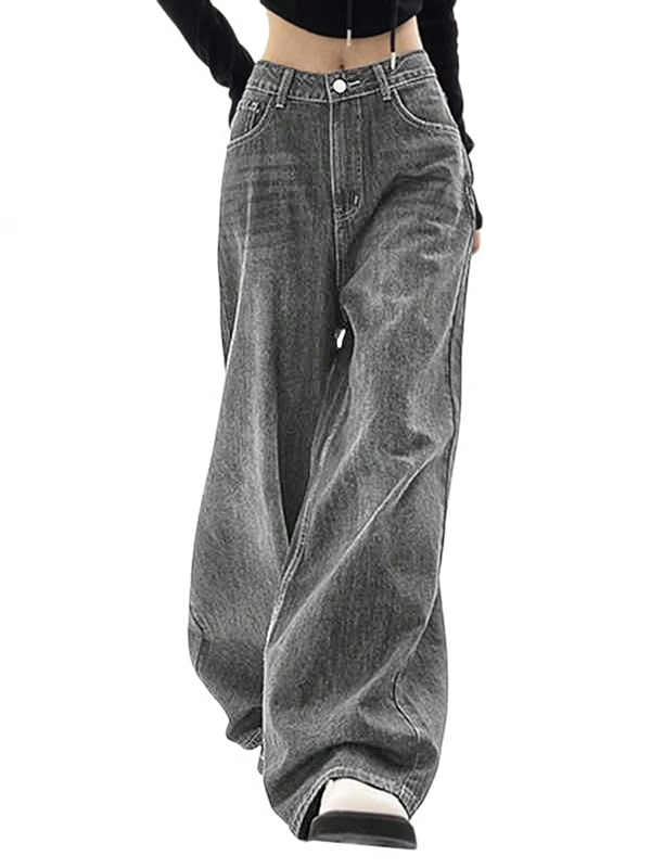EMMIOL Women's Baggy Jeans High Waist Barrel Jeans