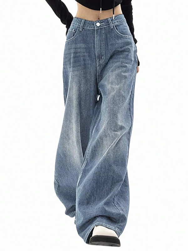 EMMIOL Women's Baggy Jeans High Waist Barrel Jeans