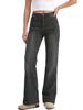 EMMIOL Women's Mid-High Waist Stretchy Flare Bell Bottoms Jeans