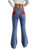 EMMIOL Women's Y2K High Waist Flare Jeans