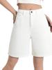 EMMIOL Shorts vaqueros holgados para mujer