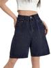EMMIOL Shorts vaqueros holgados para mujer