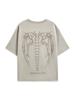 EMMIOL T-shirt da uomo larghe con grafica Y2K, girocollo oversize, pantaloncini