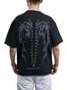 EMMIOL T-shirt da uomo larghe con grafica Y2K, girocollo oversize, pantaloncini